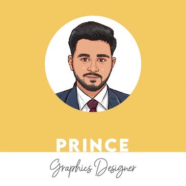 Prince - A Graphics Designer in junagadh | Digital Marketers | Social Media Marketing | topclues 