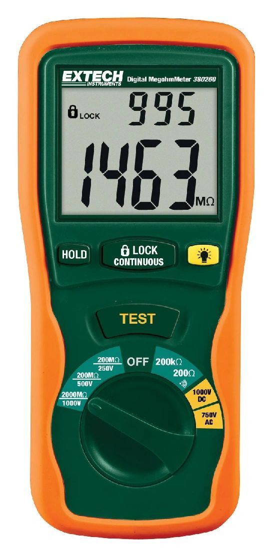 NicheTech Handheld Insulation Tester for Electrical, Industrial, and ...