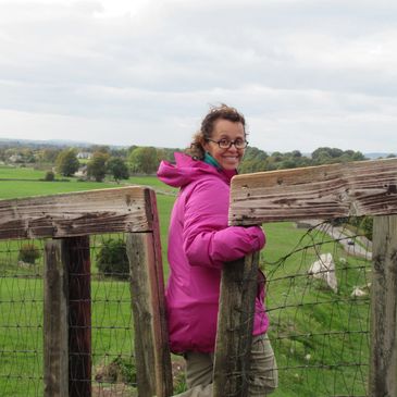 Walking from Cahir Castle to Hore Abbey, Tipperary