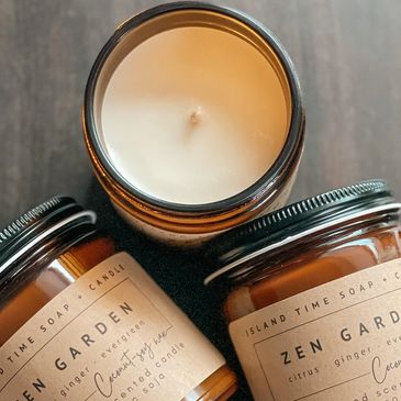 coconut soy wax candles