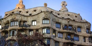 Casa Milla by Gaudi barcelona