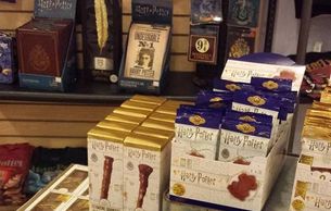 Harry Potter candy, chocolate frogs, and gifts at Georgie Lou's Retro Candy, a Carlisle, PA candy st