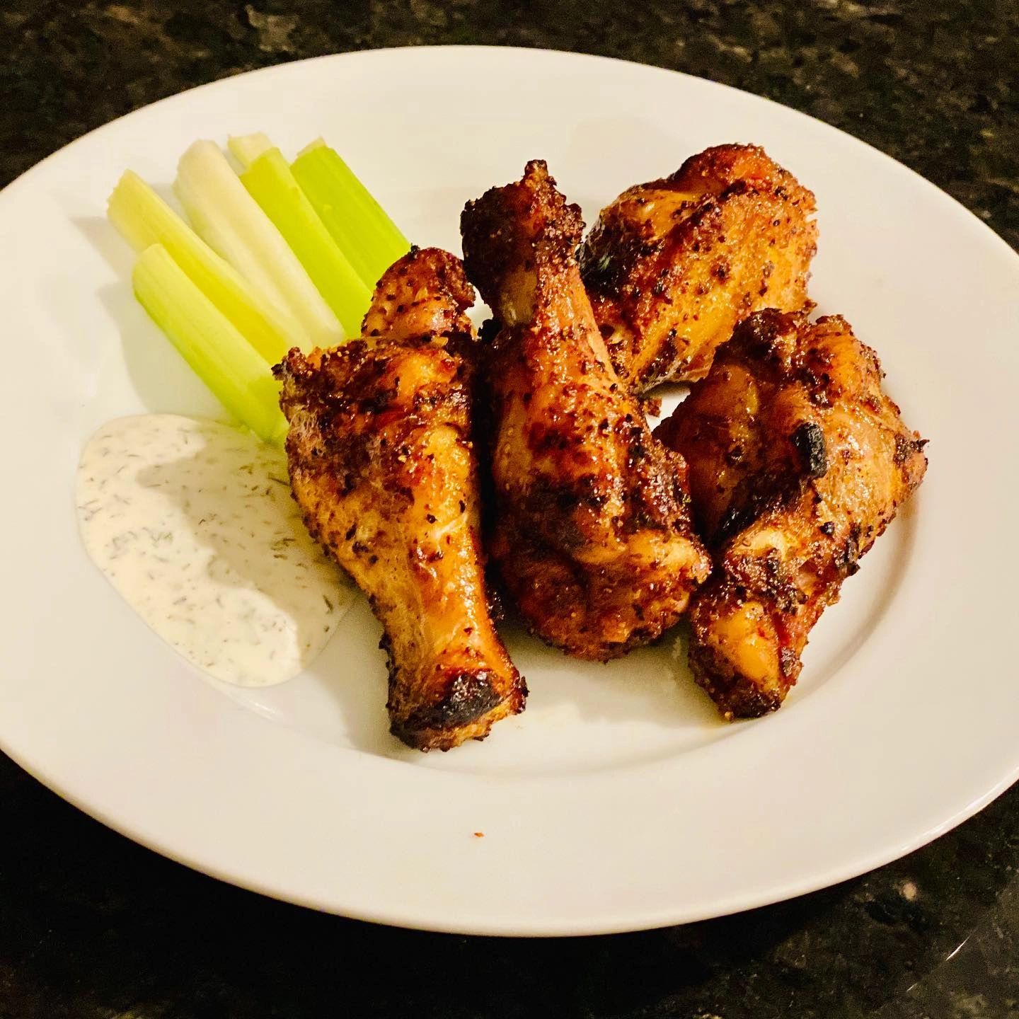 BBQ Rub Chicken Wings