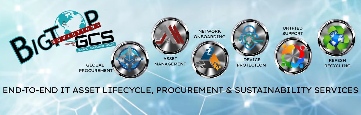 BigTop GCS offers end-to-end IT asset lifecycle, procurement, and sustainability services.
