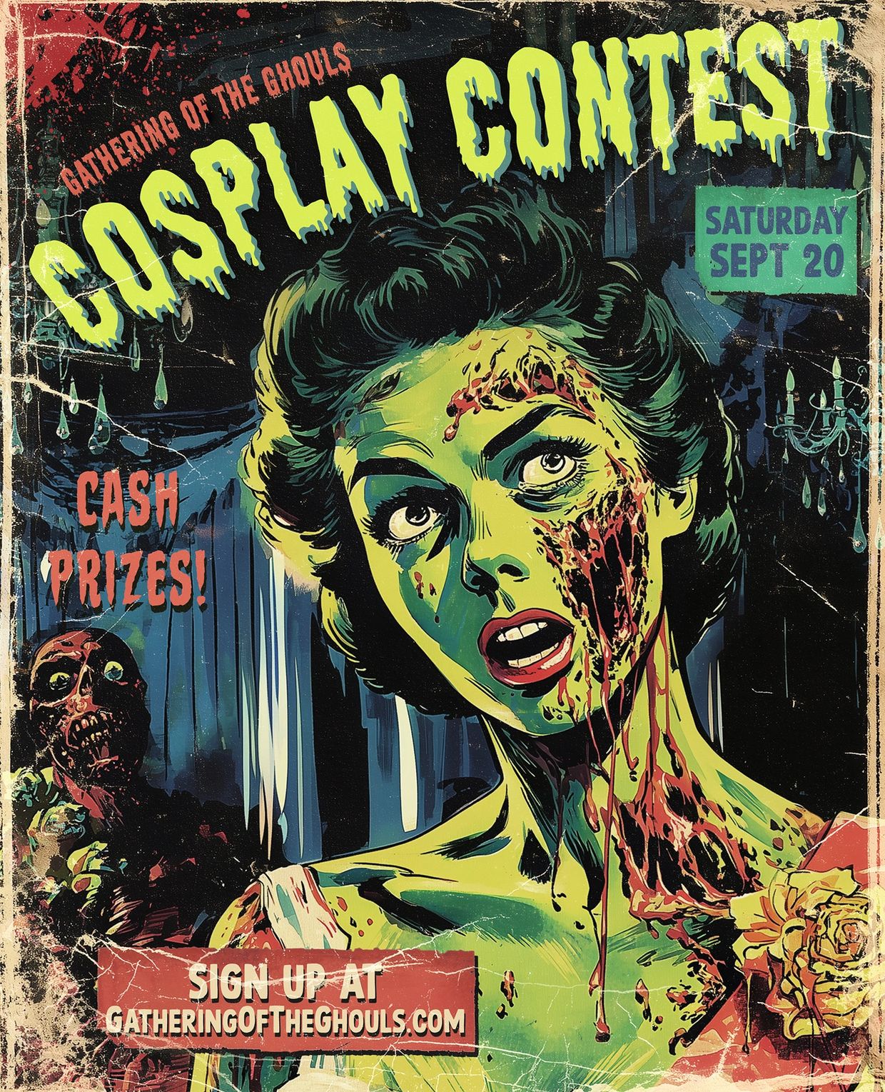 3rd Annual Gathering of the Ghouls cosplay contest at the Rawhide Event Center in Chandler, AZ!!