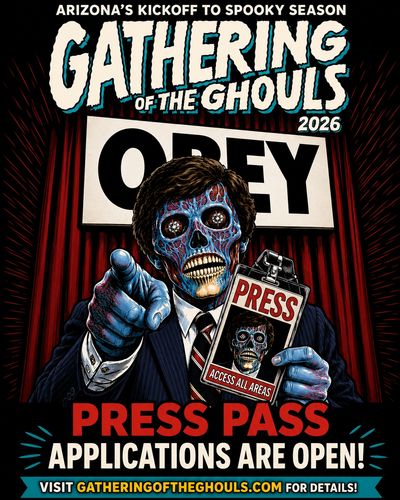 Press pass applications are now open for the 4th Annual Gathering of the Ghouls Halloween Convention