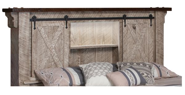 craftsman style solid oak handcrafted headboard with custom options