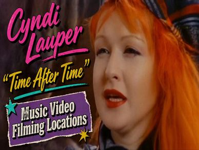 Filming location from the 1983 music video of the song Time After Time by Cyndi Lauper