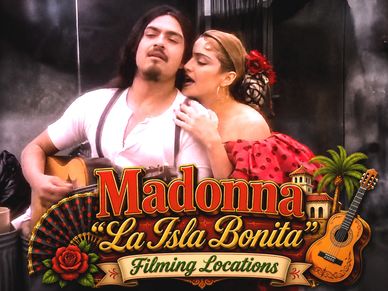 Filming location from the 1987 music video of the song La Isla Bonita by Madonna