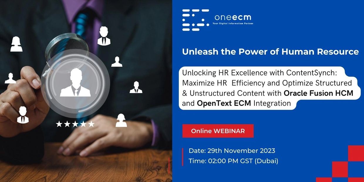 Oracle Fusion HCM and OpenText ECM Integration
