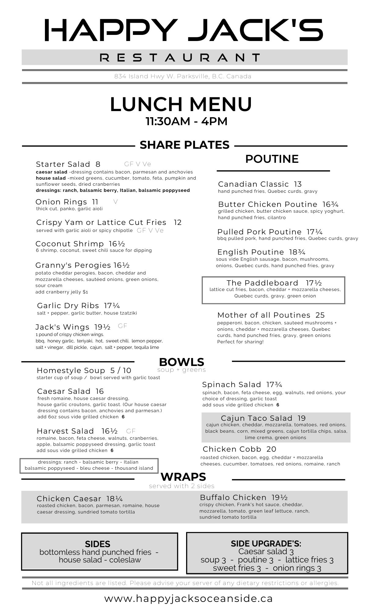 Happy Jack's Restaurant + Bar