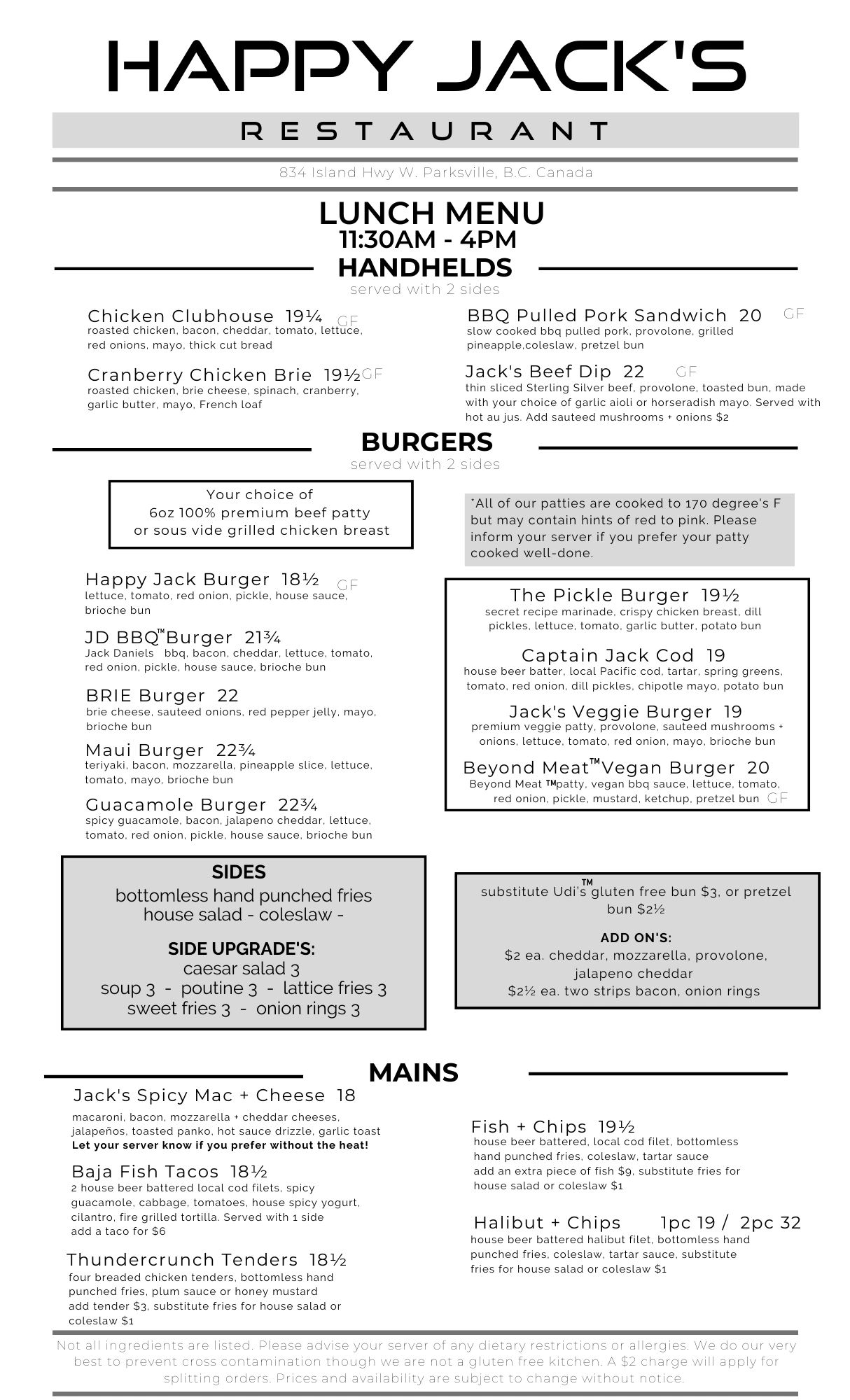 Happy Jack's Restaurant + Bar