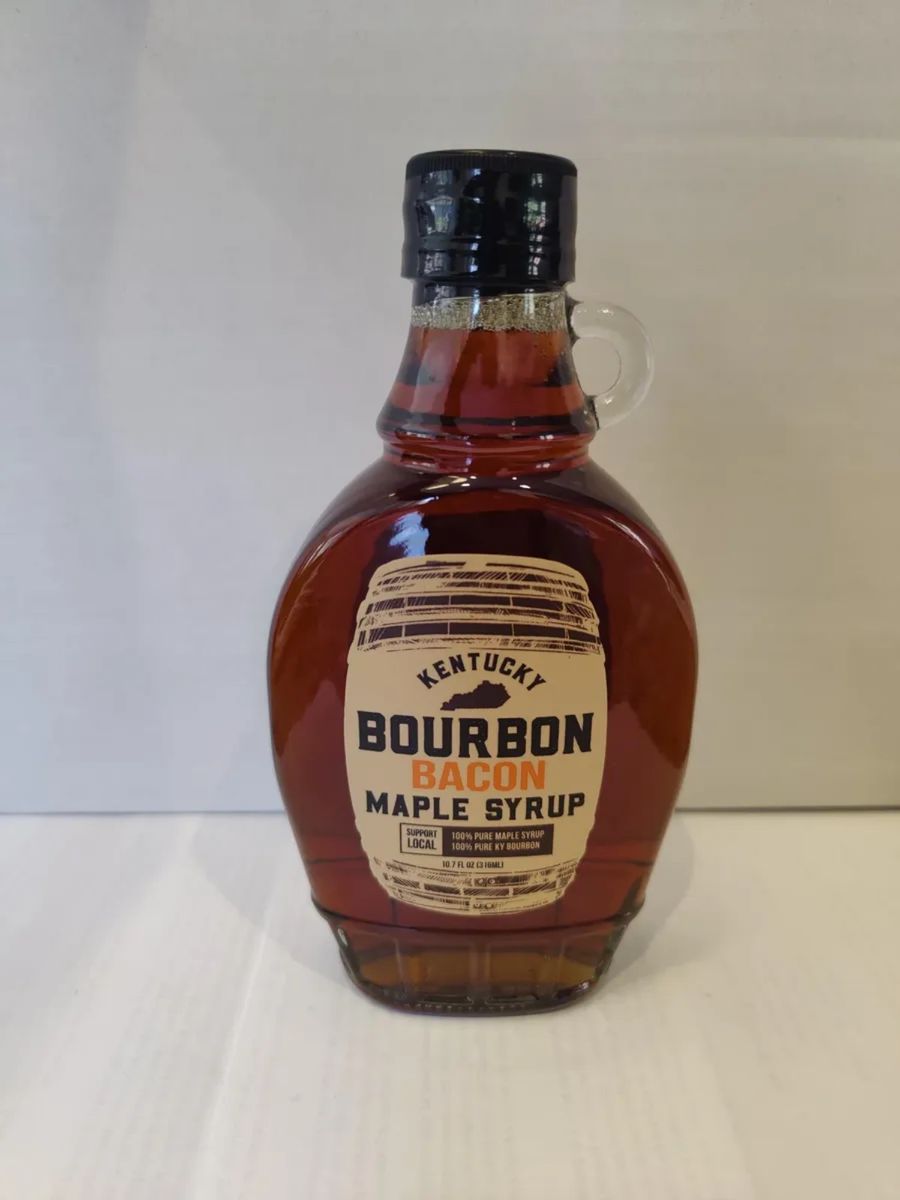 Kentucky Bourbon Bacon Maple Syrup 10.7 oz bottle