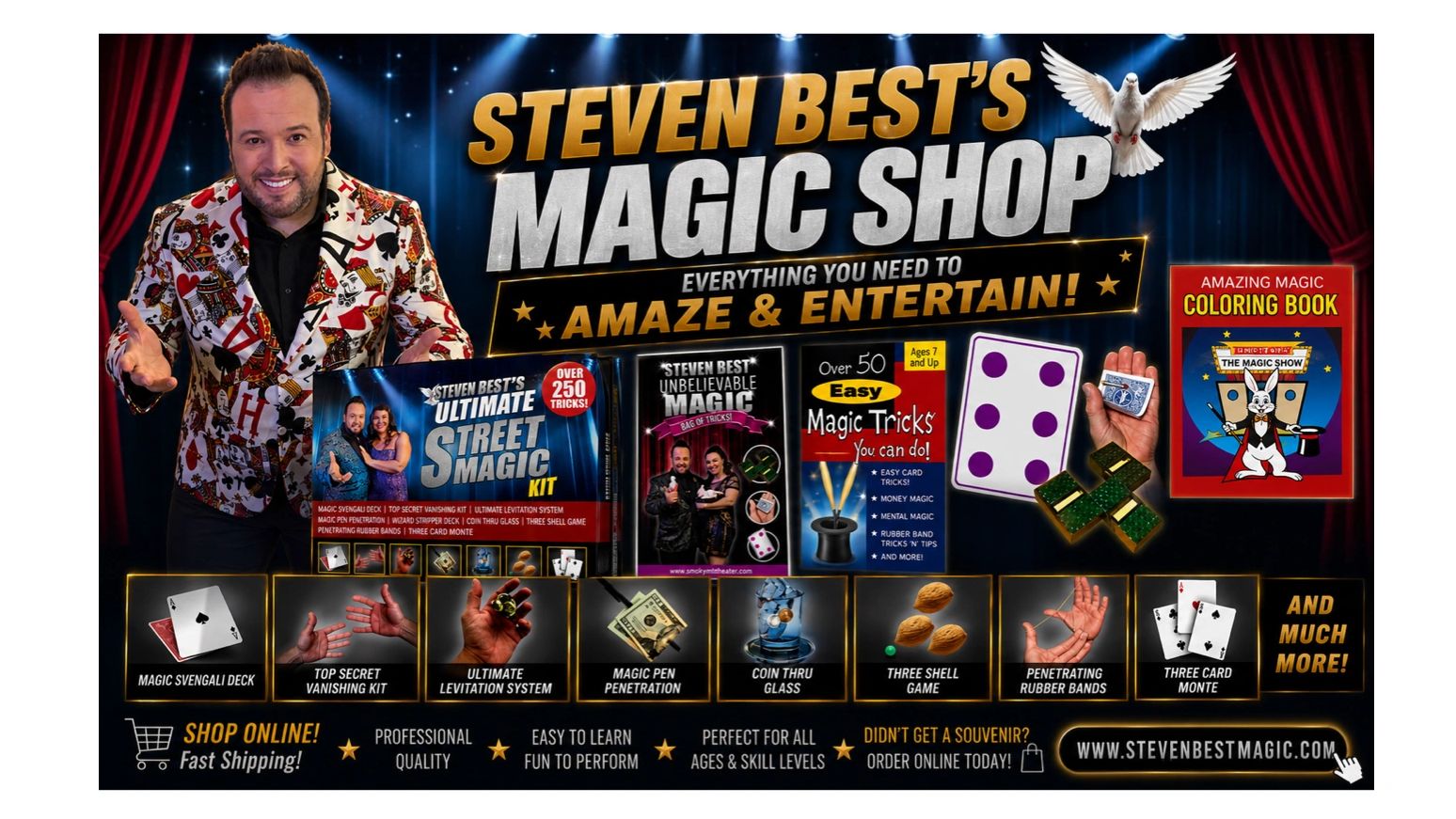 Steven Best’s online magic shop