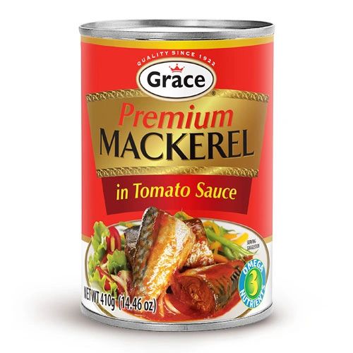 Grace Jack Mackerel In Tomato Sauce 15 OZ