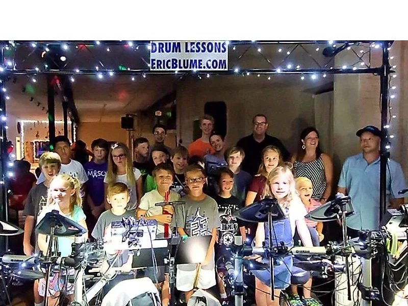 Recording studio interior for Loveland Rocks Music Lessons