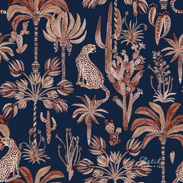 Dark Luxe Wild Pattern