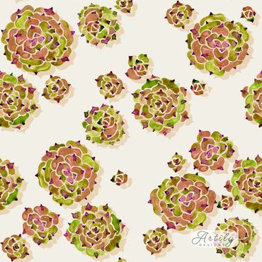 Succulent Pattern