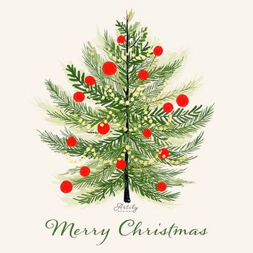 Christmas Tree Illustration