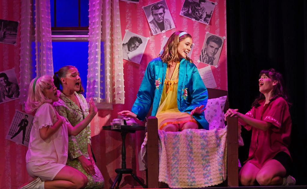 Marty in Grease at Priscilla Beach Theatre