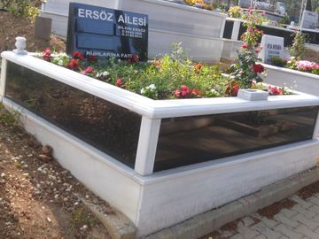 iki kişilik grenit mezar