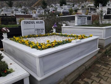 iki kişilik mermer mezar