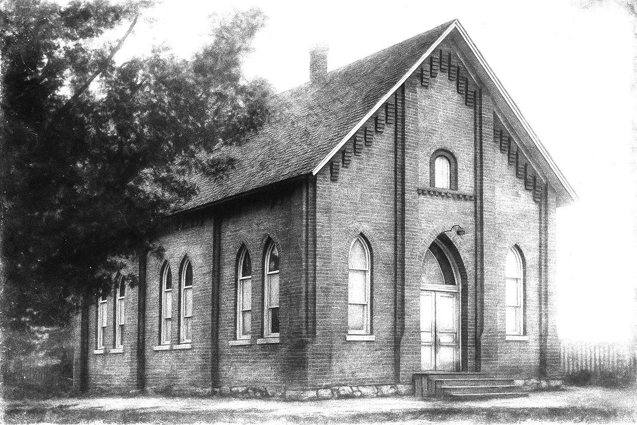 Lehi 3rd Ward Chapel in 1894