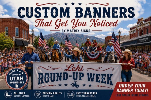 Custom Banners by Matrix Signs