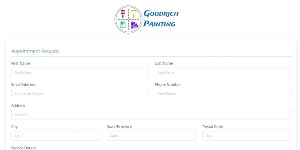 Booking Form 