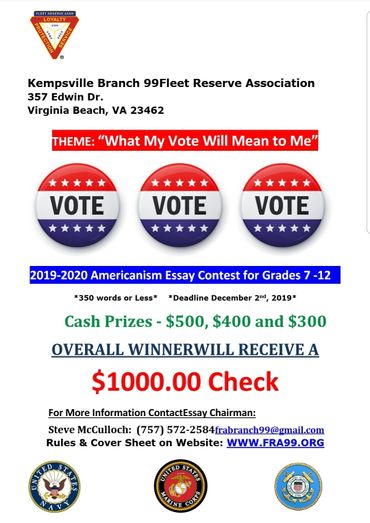 The bill of rights and me essay contest image