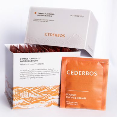 Cederbos ROOIBOS, BUCHU & ORANGE