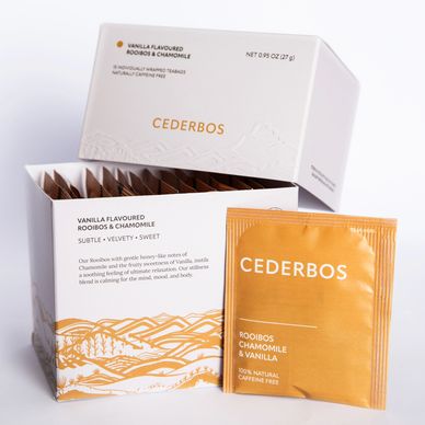 Cederbos ROOIBOS, CHAMOMILE & VANILLA