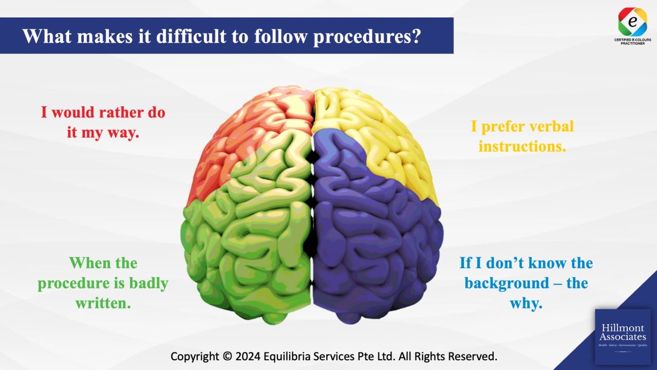 Why some people naturally follow procedures, and some don't