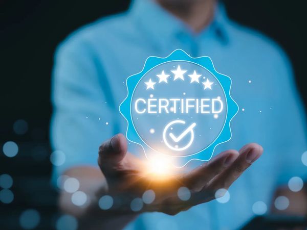 Certified sign board