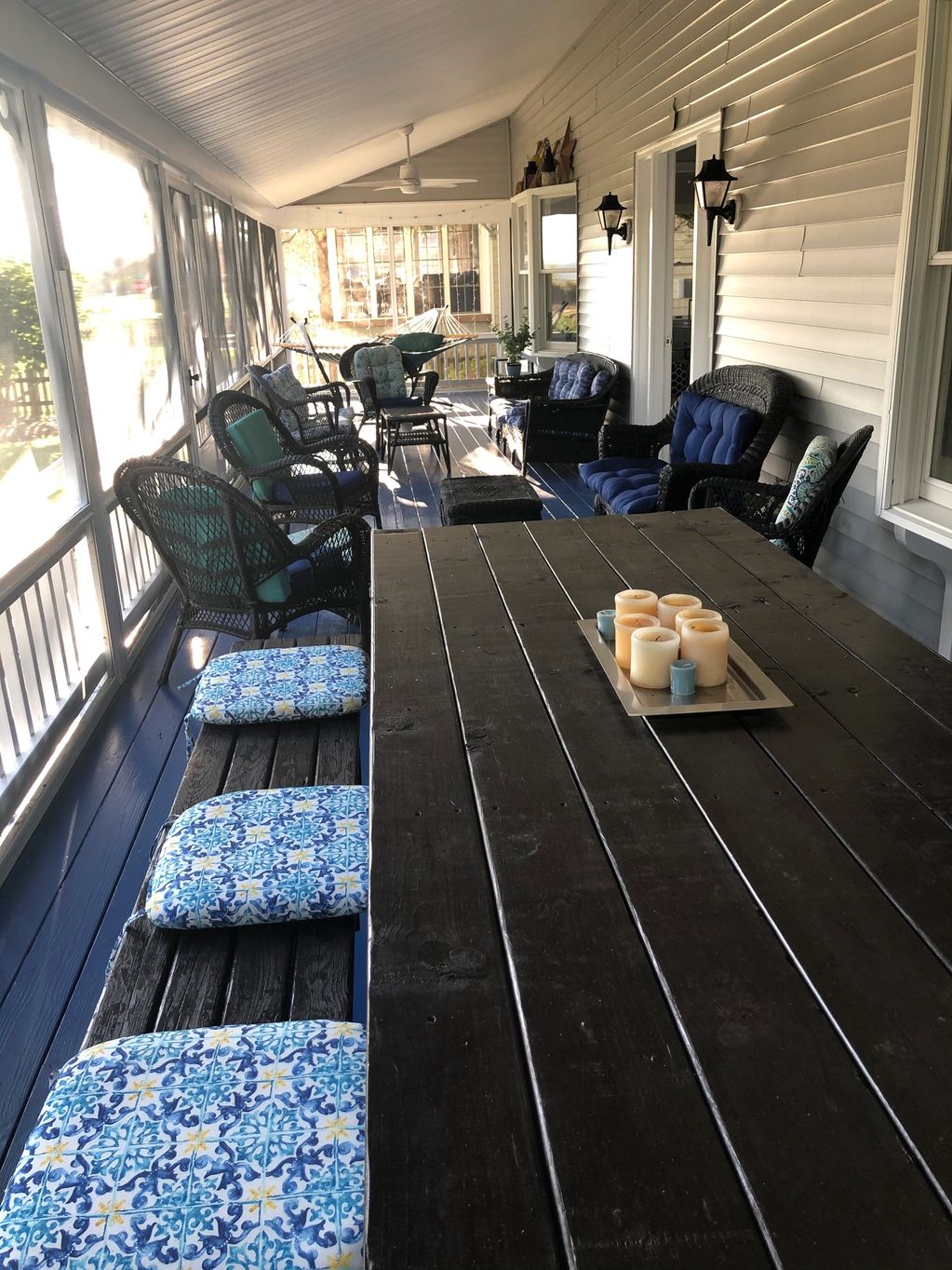 Porch - Oversized Picnic table