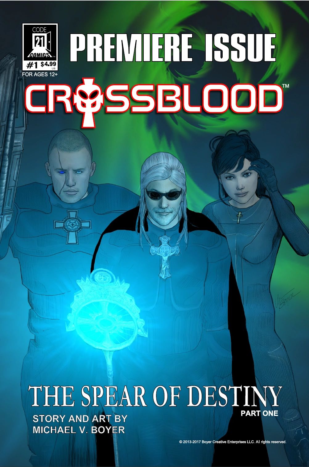 Crossblood® issue #1 cover