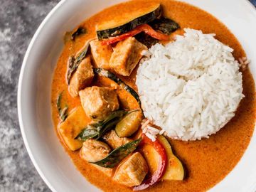 Thai red curry