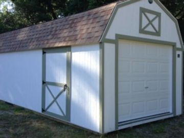 Need workspace, check out this detached garage.