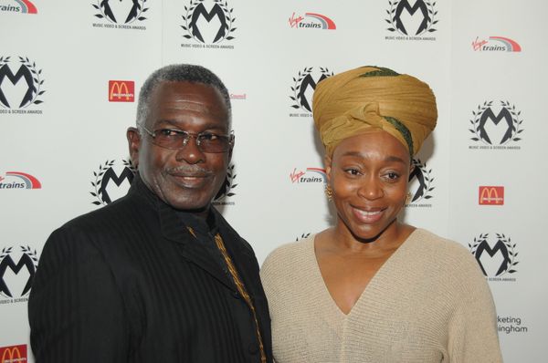 Rudolph Walker and Angela Wynter (East Enders)