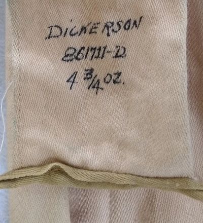 1930s Dickerson bamboo fly rod bag