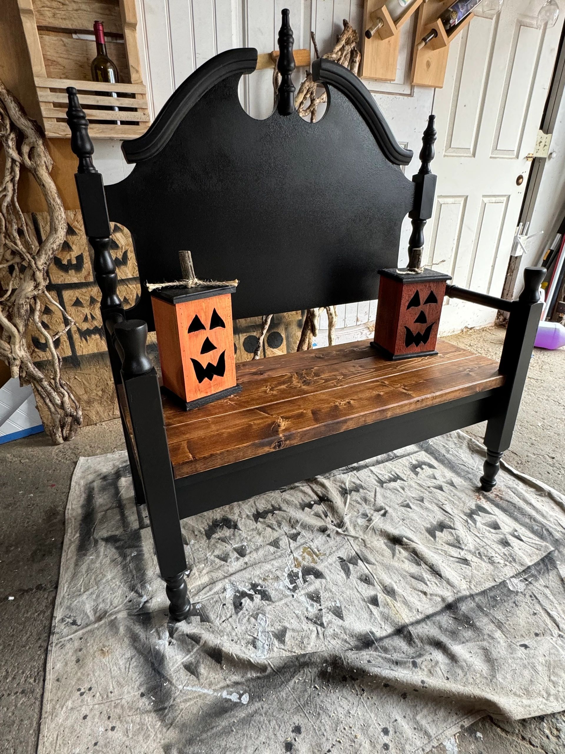 headboard bench