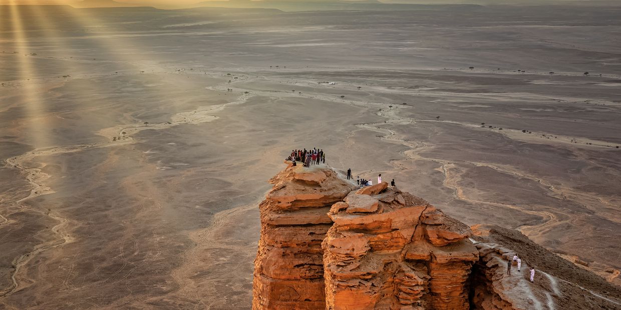 riyadh edge of the world