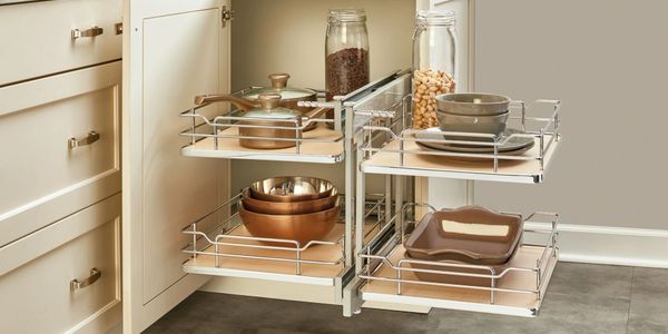 Cabinet Organizers - Kitchen Cabinet Organizers by Hafele, Rev-A