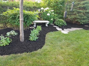 Mulch Installation.