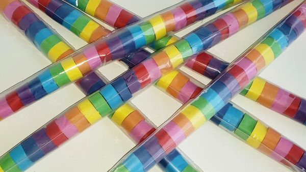 Multicolour Streamer Sleeves