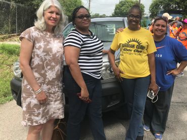 CM Karla Cisneros, Linda Smith, Tebben Lewis, Loida Casares