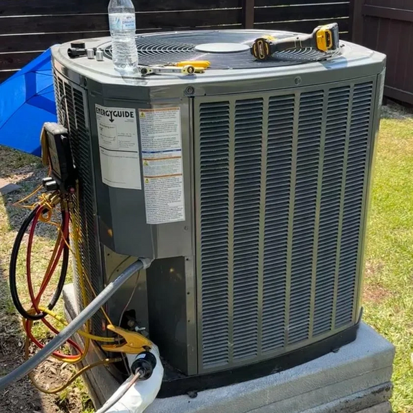 HVAC unit outside