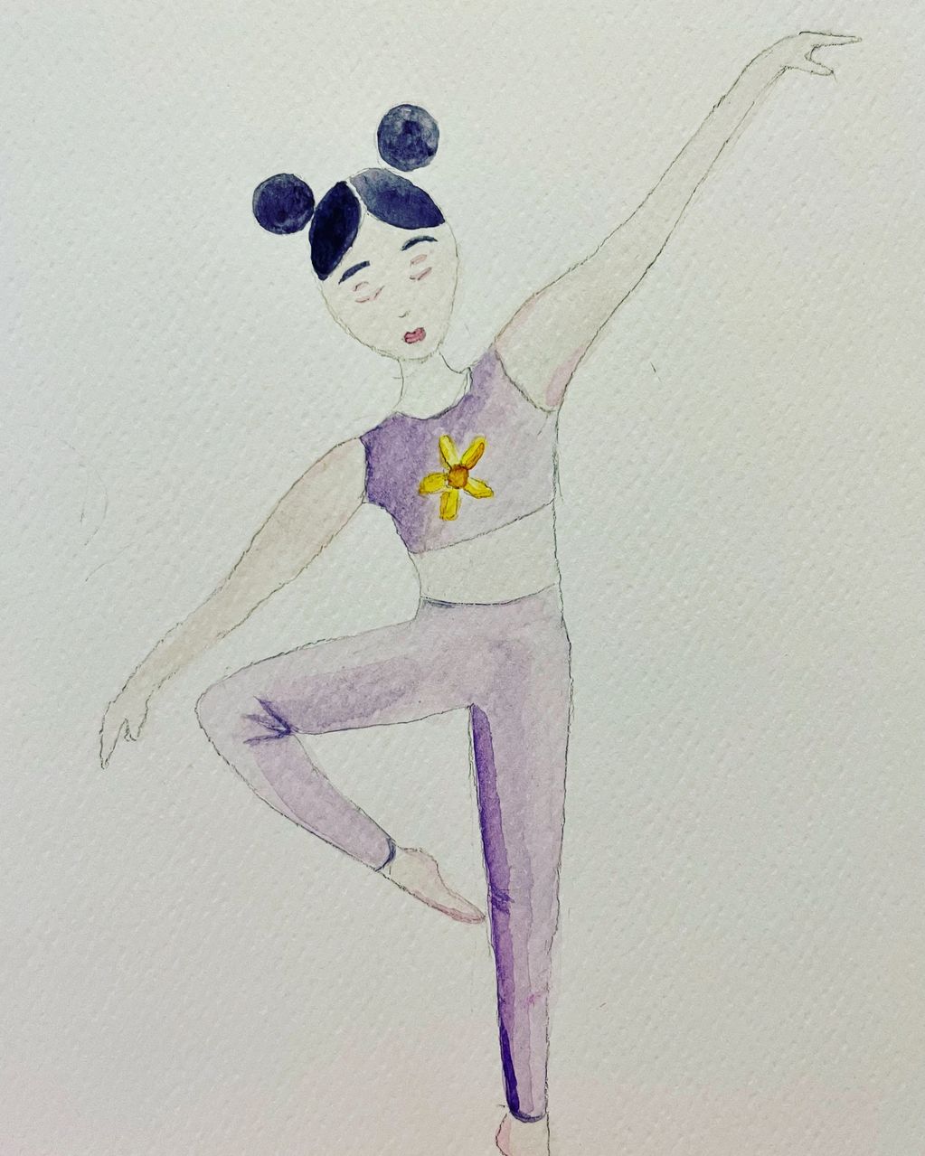 Watercolor dancer
Dancarina em aquarela