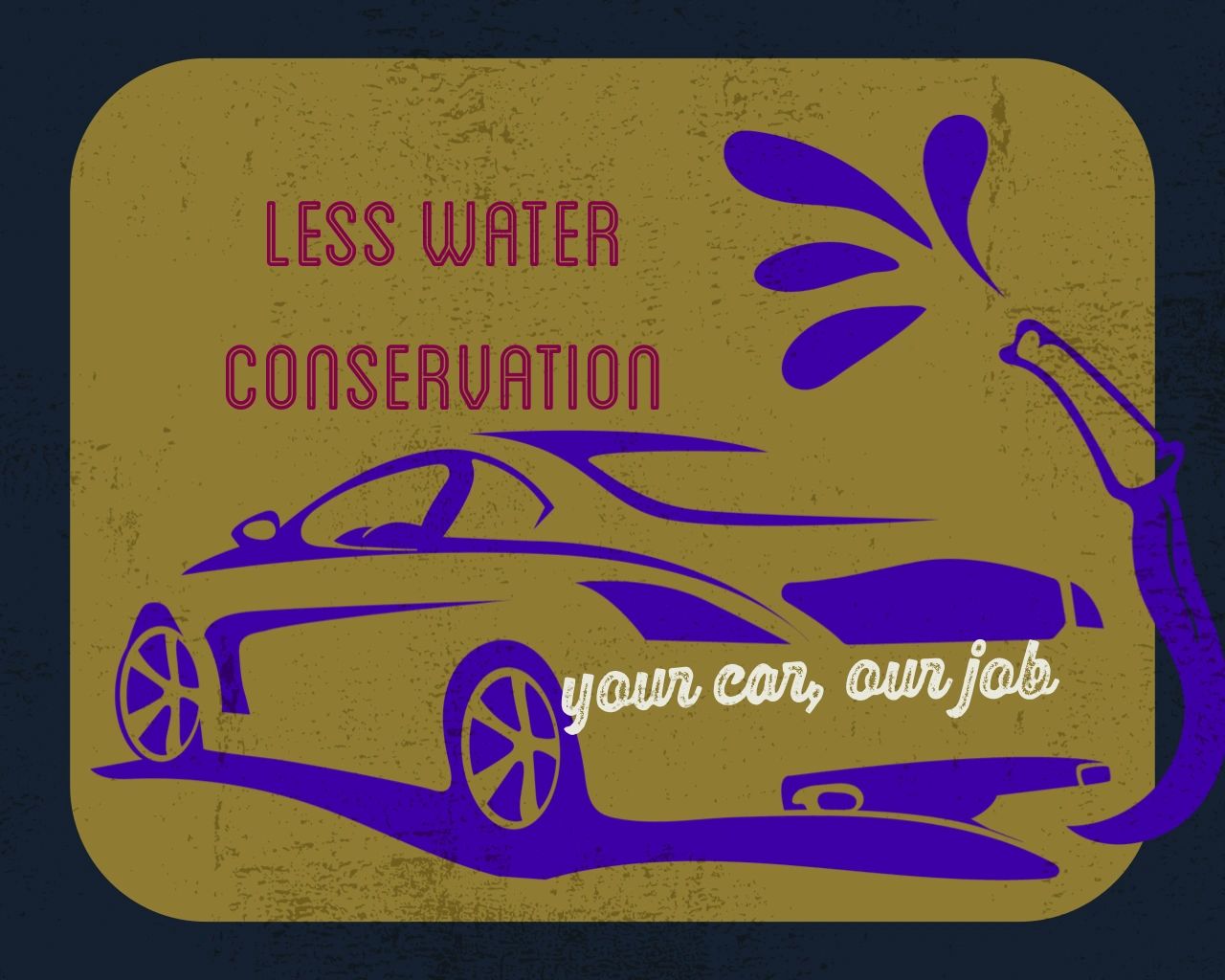 Less Water Washing, water conservation