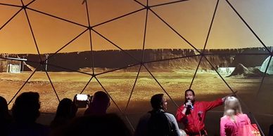 Eden Project Space Exhibition - Projection Mapping